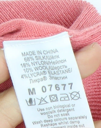 Next Women's Pink Crew Neck Sleeveless Top, Size 12