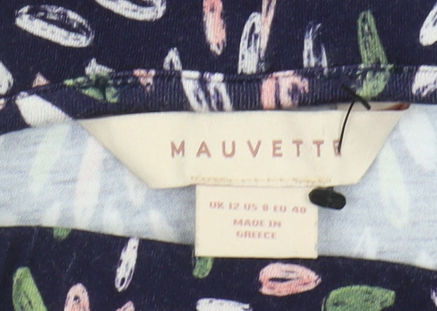 Mauvette Women's Multicoloured Pencil Skirt Size 12