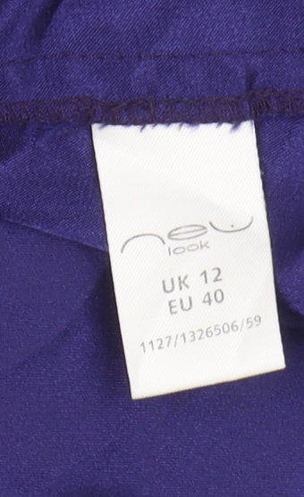 New Look Women's Multicoloured A-Line Dress Size 12