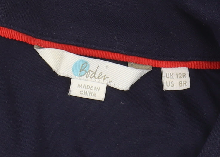 Boden Women's Multicoloured Size 12 A-Line Midi Dress