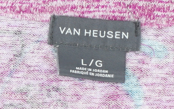 Van Heusen Women's Floral Blouse L Multicoloured Spring