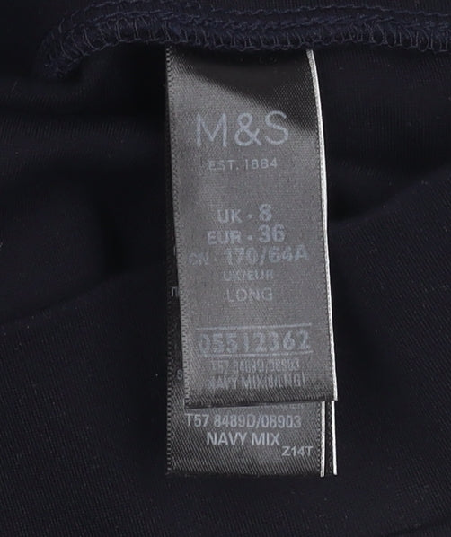 Marks and Spencer Women's Black Ankle Leggings Size 8