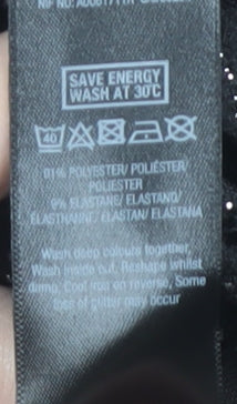 Dorothy Perkins Women's Black Sheath Dress, Size 14