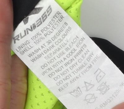 Run 365 Men's Black Athletic Shorts L