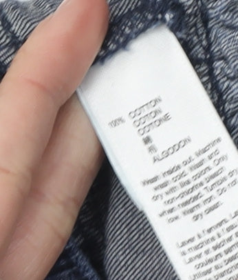 babyGap Girls Blue Denim Skirt 4 Years Casual Button