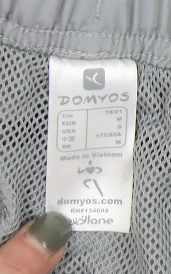 Domyos Men's Grey Track Pants M - Gym Activewear