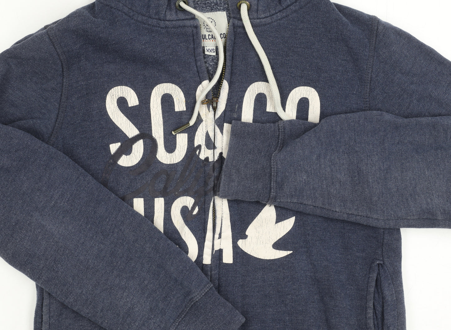 SoulCal & Co Women's Blue XXS Hoodie Jacket