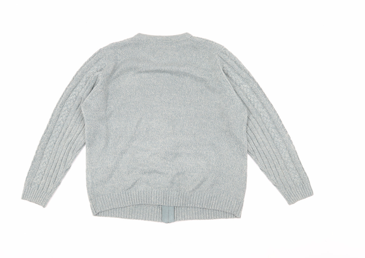 Honor Millburn Women's Grey Knit Jacket Size 14