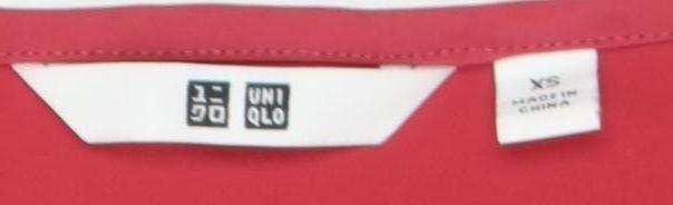 Uniqlo Women's Red Midi Slip Dress XS, Summer Casual