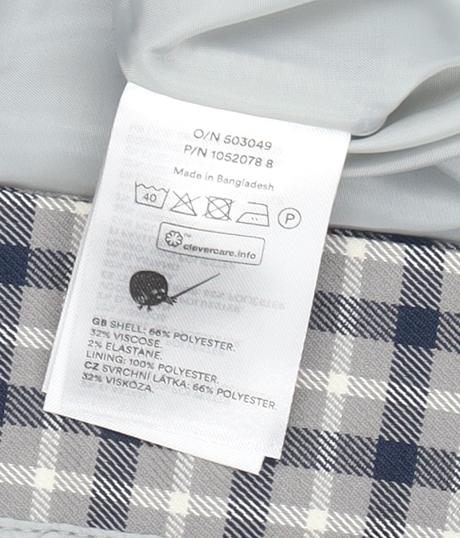 Monki Women's Multicoloured Check Skirt Size 20