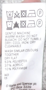 Marks and Spencer Women's Grey XS Pullover Jumper