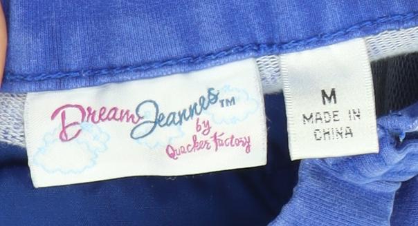 Quacker Factory Women's Blue Jeans, M