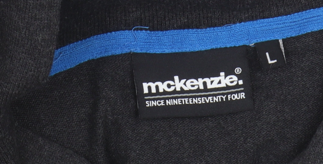 McKenzie Men's Black Jumper, L, Cotton