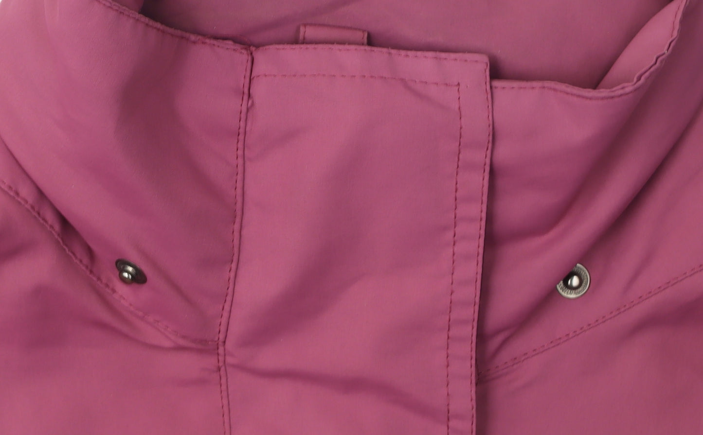 Outdoor Essentials Women's Pink Parka Jacket Size 14