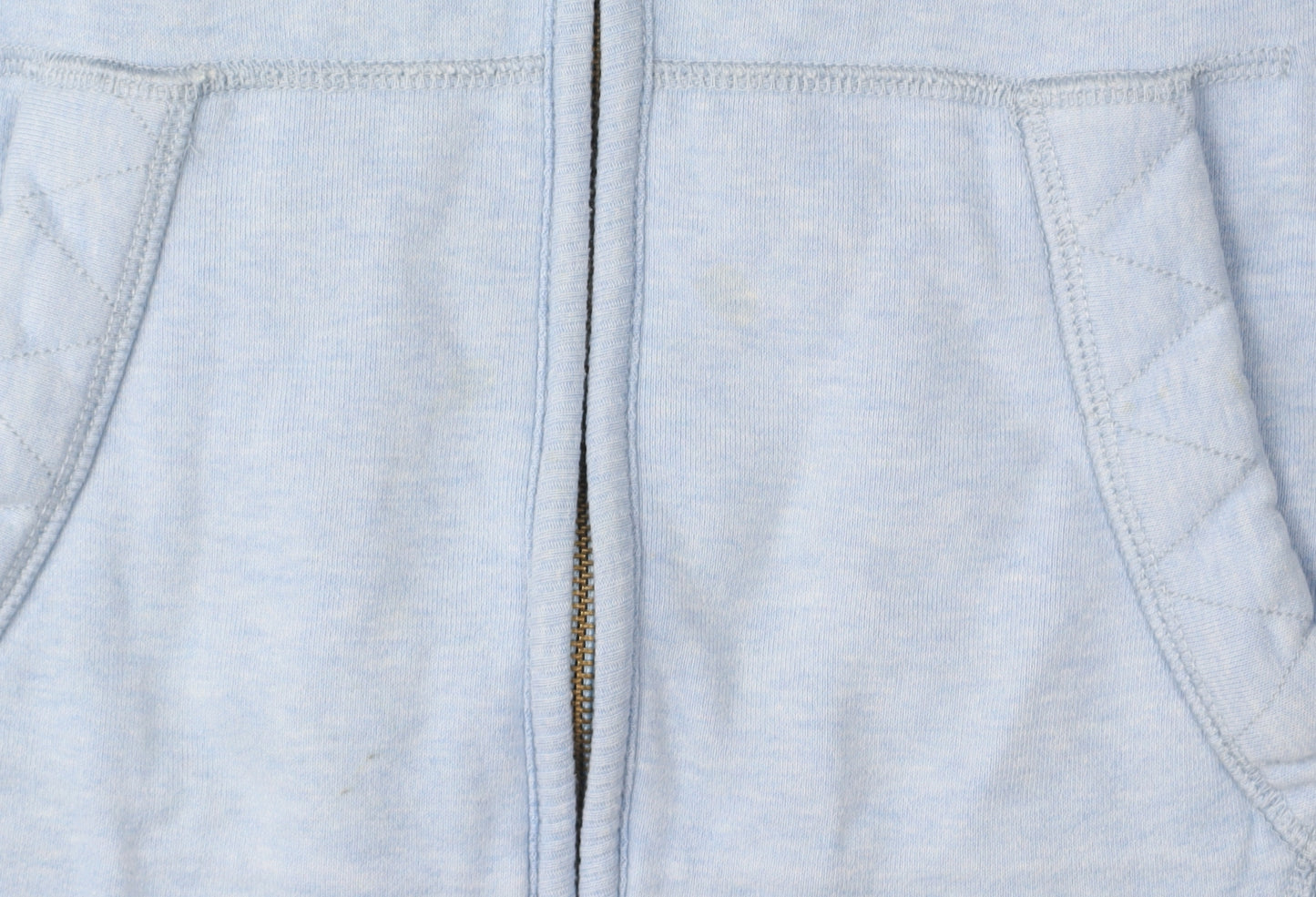 FatFace Women's Blue Full Zip Hoodie Size 8