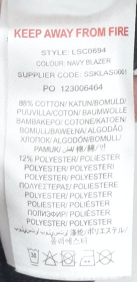 Lyle & Scott Boys Blue Shorts, 2 Years, Elastic Waist