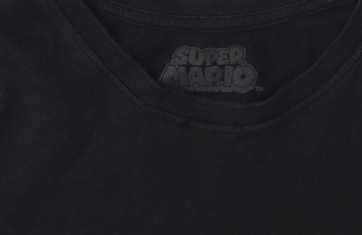 Difuzed Men's Black Super Mario Graphic T-Shirt L