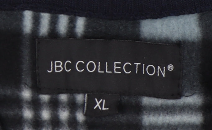 JBC Collection Men's XL Black Full Zip Fleece Jacket