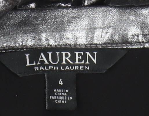 Lauren Ralph Lauren Women's Silver Pleated Skirt
