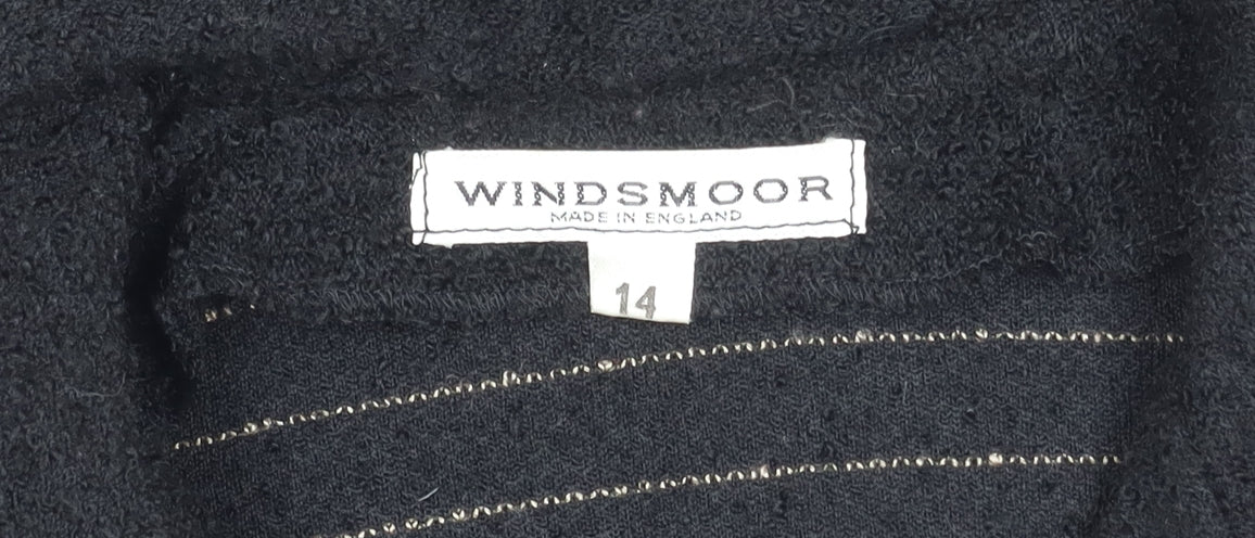 Windsmoor Women's Black Cardigan Size 14