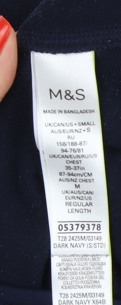 Marks and Spencer Men's Blue S Basic Jacket