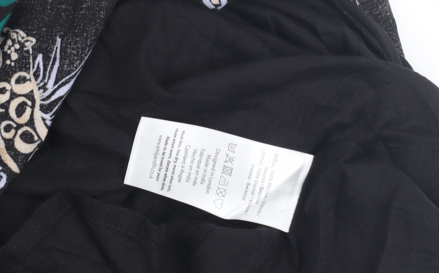 emilyandfin Women's Multicoloured Animal Print Dress