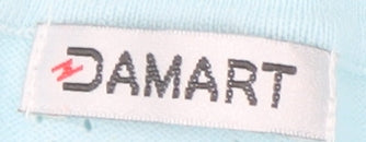 Damart Women's Blue Collared Jumper M 14/16