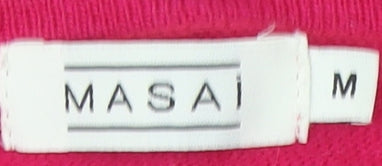 Masai Women's Pink Round Neck Long Sleeve Top M