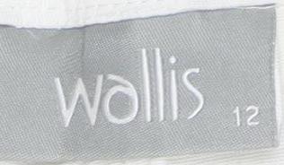 Wallis Women's Ivory Capri Trousers Size 12