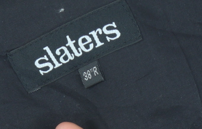 Slaters Men's Black Trousers Size 38R
