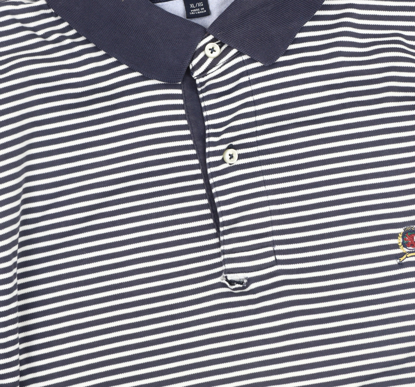 Tommy Hilfiger Men's Multicoloured Striped Polo XL