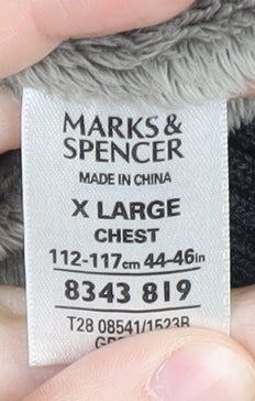 Marks and Spencer Men's Black XL Basic Jacket