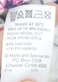 Marks and Spencer Women's Multicoloured Floral Pullover Jumper