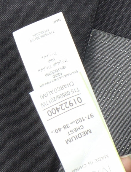 Marks and Spencer Men's Grey Waistcoat 38R Formal