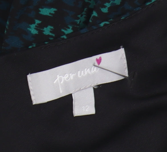 Marks and Spencer Multicoloured Pencil Dress, Size 12