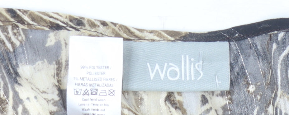 Wallis Women's Multicoloured Blouse Size 12