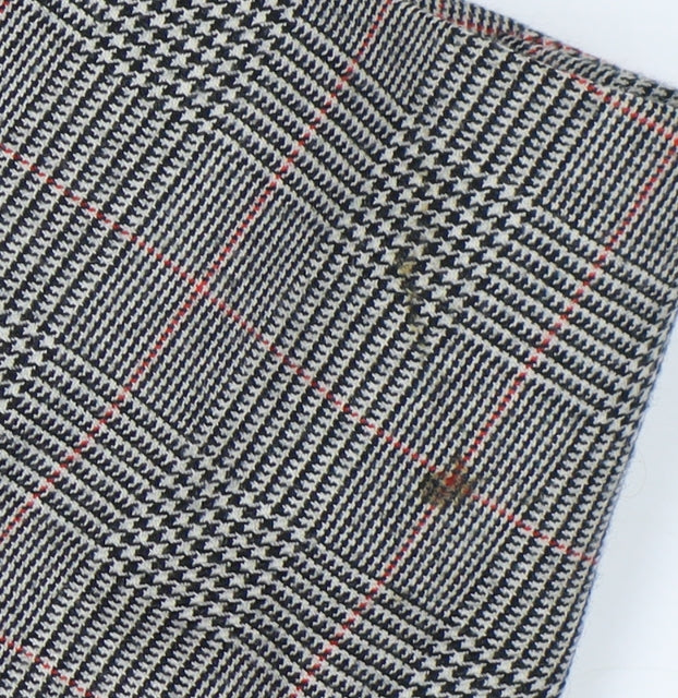 Savoy Taylors Guild Men's Grey Check Blazer 42 Short