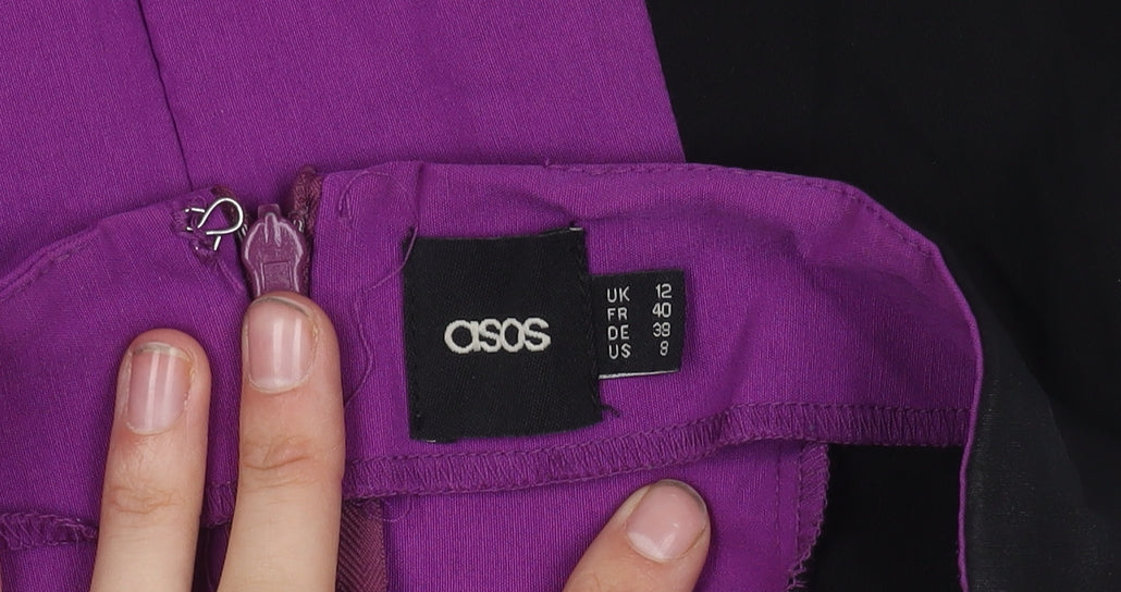 ASOS Women's Multicoloured Bodycon Dress Size 12