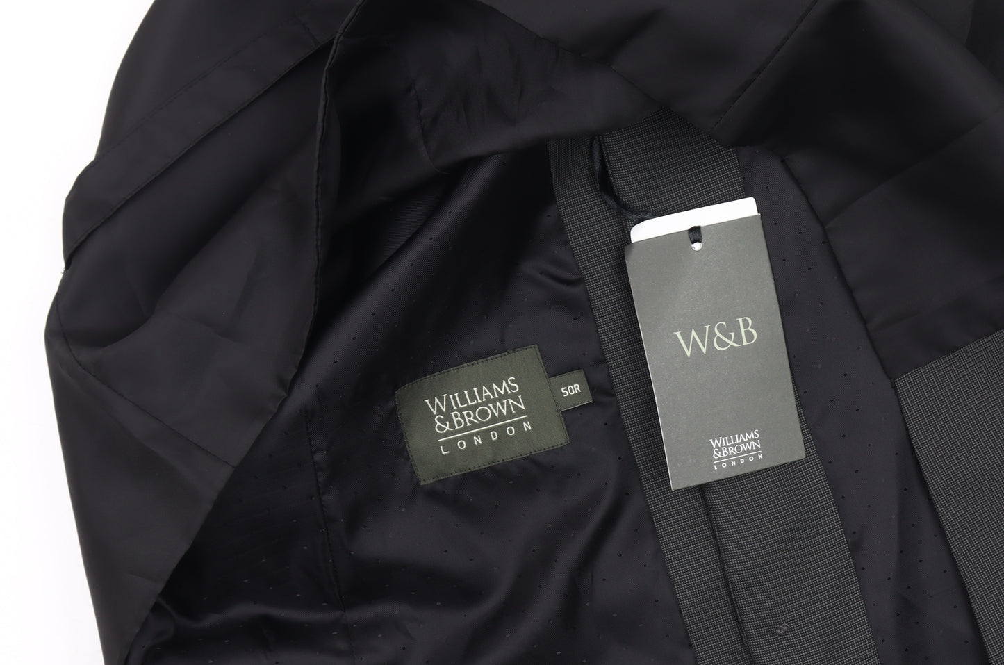 Williams & Brown Men's Grey Suit Waistcoat 50R Formal