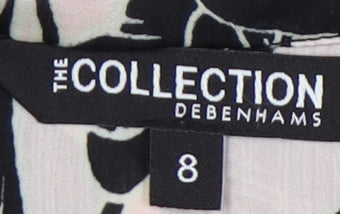 Debenhams Women’s Black Tunic Blouse Size 8