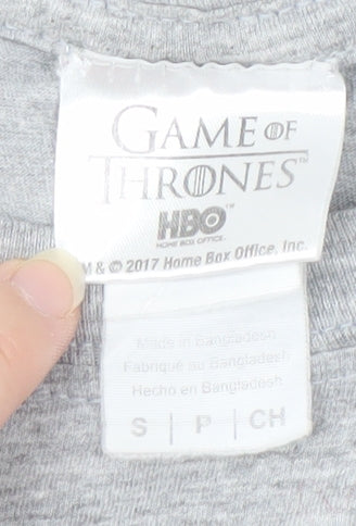 Gildan Men’s Grey Game of Thrones T-Shirt S