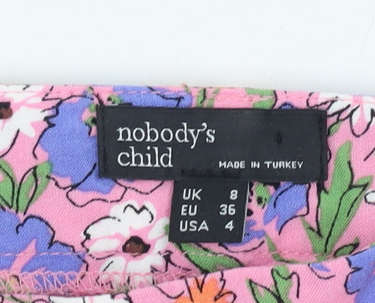 Nobody's Child Women's Floral Midi Skirt, Size 8