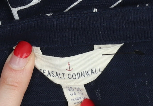 Seasalt Cornwall Women's Blue Geometric Tunic, Size 16