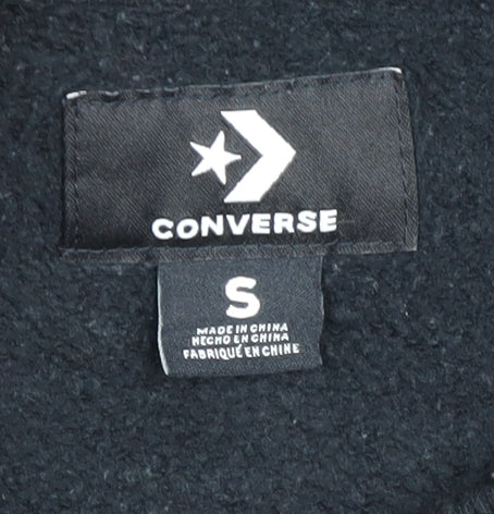 Converse Men's Black Pullover Sweatshirt S