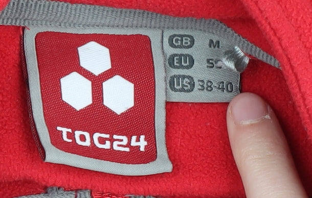 TOG24 Men's Red Pullover Sweatshirt, Size M