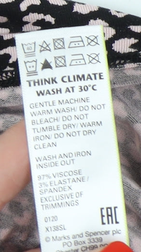 Marks and Spencer Women's Multicoloured Blouse Size 14