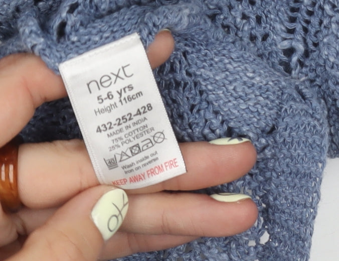 Next Blue Girls Cardigan for Spring/Summer - Size 5-6 Years