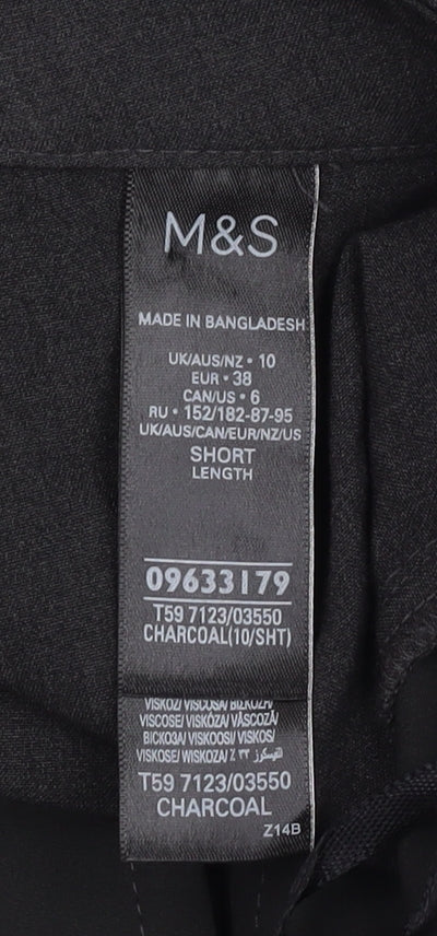 Marks and Spencer Black Women's Trousers Size 10