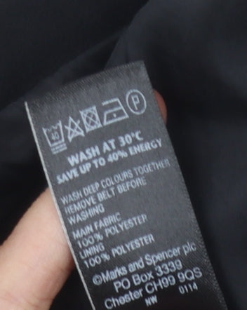 Marks and Spencer Women's Black Long Skirt Size 22