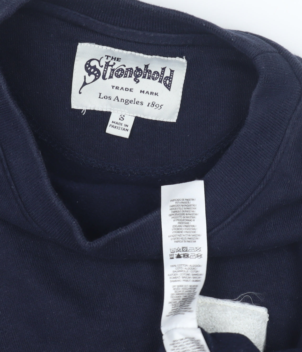 The Stronghold Men's Blue Pullover Sweatshirt Size S